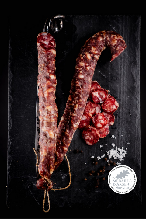 Saucisse sèche fermière supérieure nature